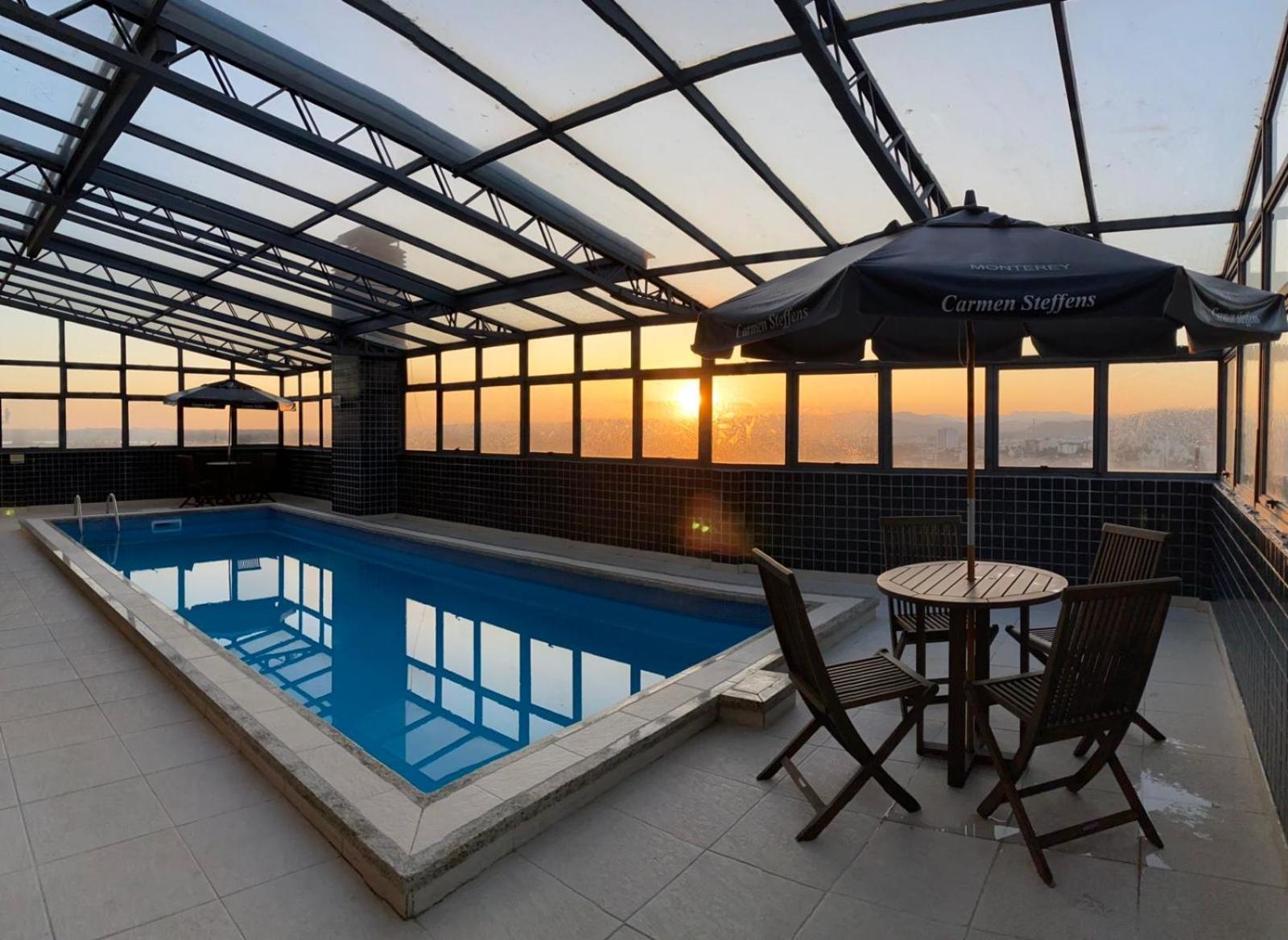 Aquarius Hotel Flat Residence Santa Cruz do Sul Buitenkant foto